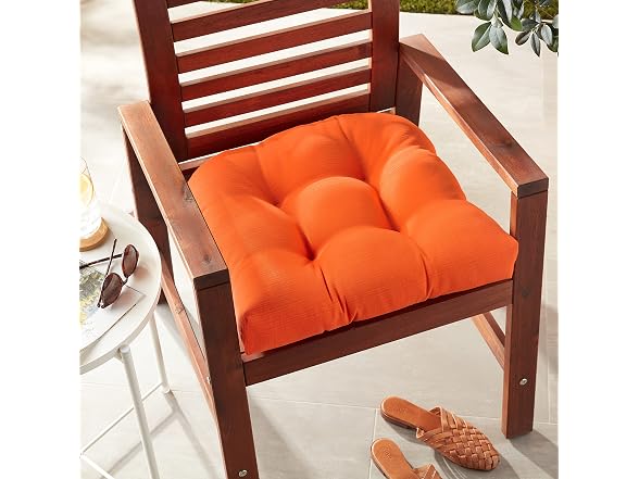 Pillow Perfect Pompeii Solid Patio Seat Cushion