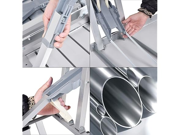 Bartonisen Bartonisen Folding Picnic Table Aluminu