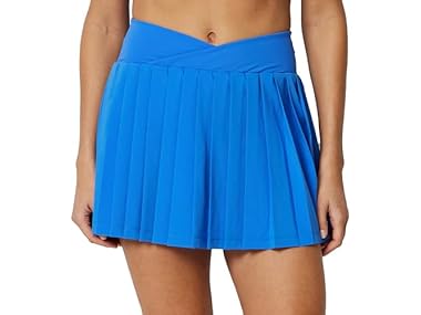 $9.99, Was $22.90, 56% Off! Amazon Essentials Women Performance Stretch Tennis Skirt dealfomo