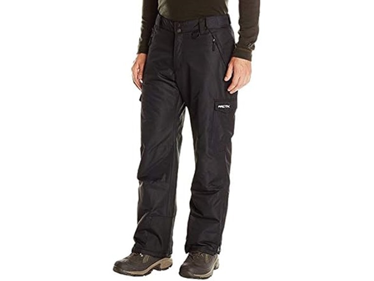 Arctix Insulated Cargo Snowsports Pants - 32" Inseam - Men's-small,black