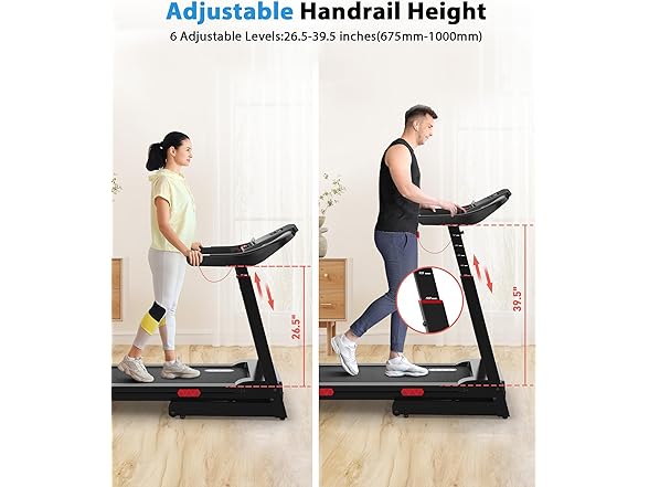 Treadmill with Auto Incline