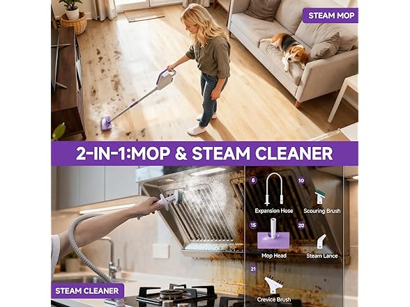 AAOBOSI Steam Mop