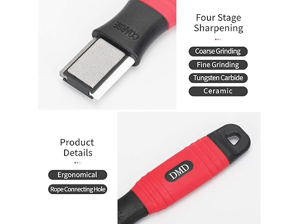 Portable 4-in-1 Knife and Tool Sharpener