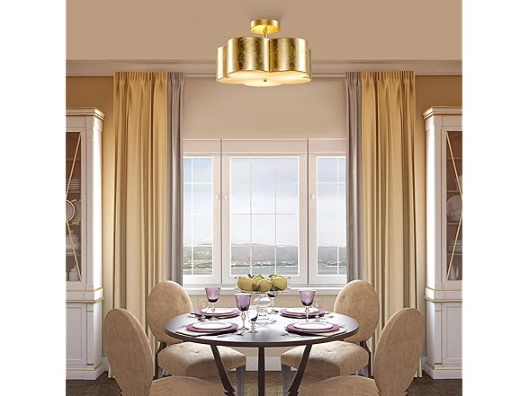 Parrot Uncle BBW9744-3 Small Gold Chandeliers Dining