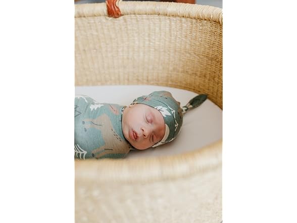 Copper Pearl Swaddle Blankets for Newborns