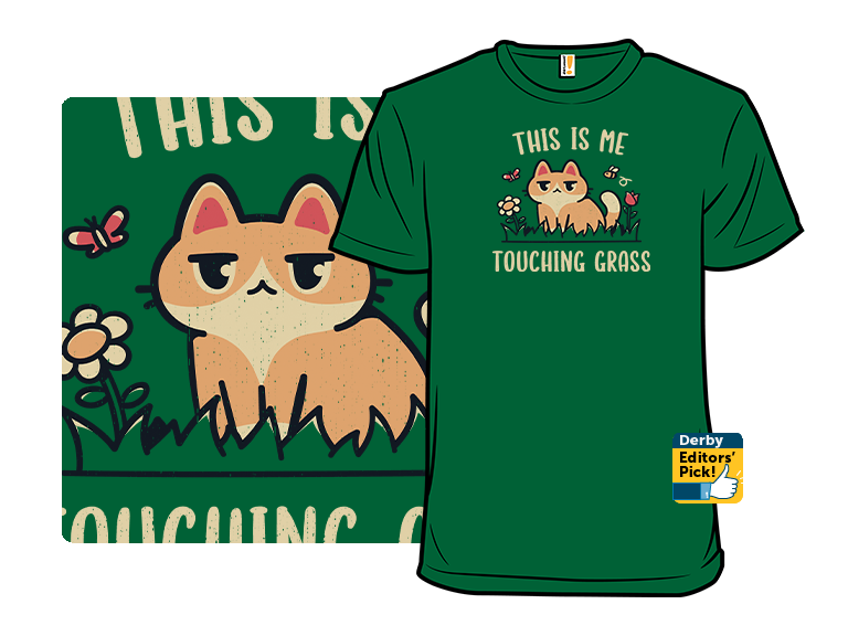 Cat Touching Grass - Gallery 3