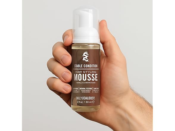 Billy Jealousy Stable Condition Hair Styling Mousse for Men