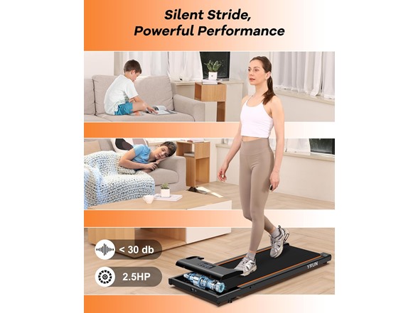 Walking Pad Under Desk Treadmill 2.5HP