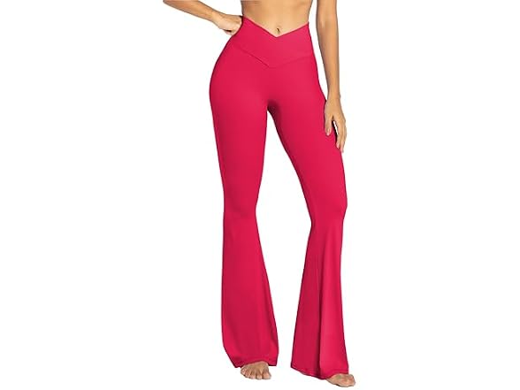Sunzel Flare Leggings 32in M True Red