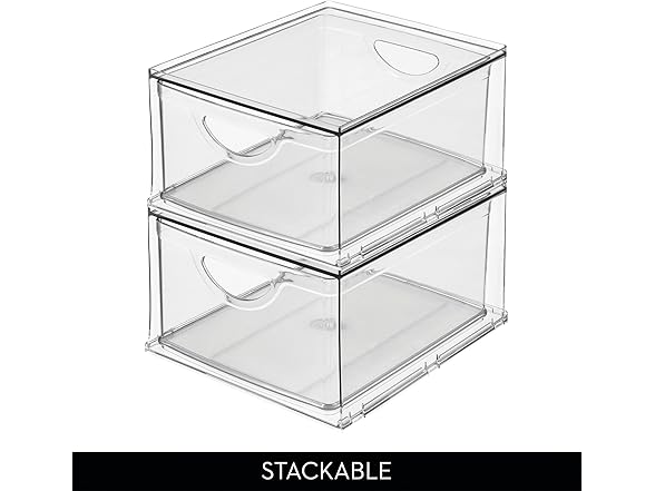 iDesign Stackable Storage Drawer