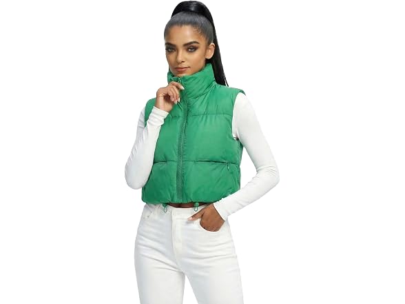 Fuinloth Women (XS) Car Coat Bright Green