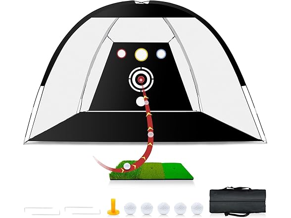 Golf Net - 10x7ft Golf Practice Net
