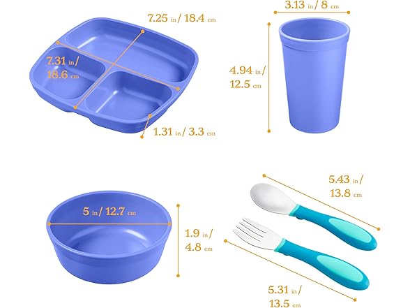 ECR4Kids My First Meal Pal Combo Set, Ch