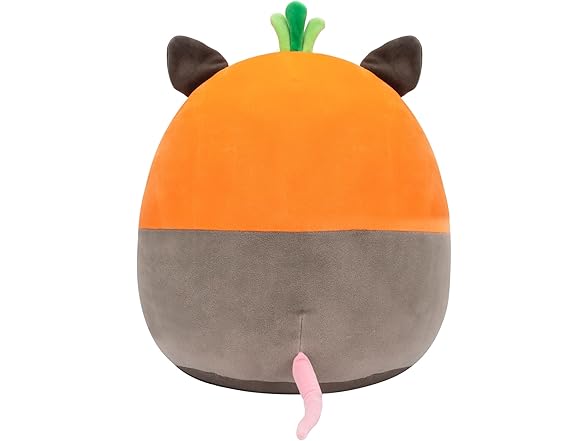 Squishmallows Original 12" Luanne Grey Opossum with Carrot Hat