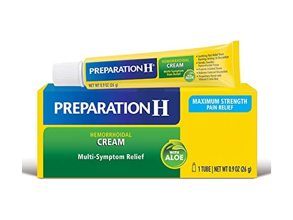 Preparation H Hemorrhoid Symptom Treatment Cream