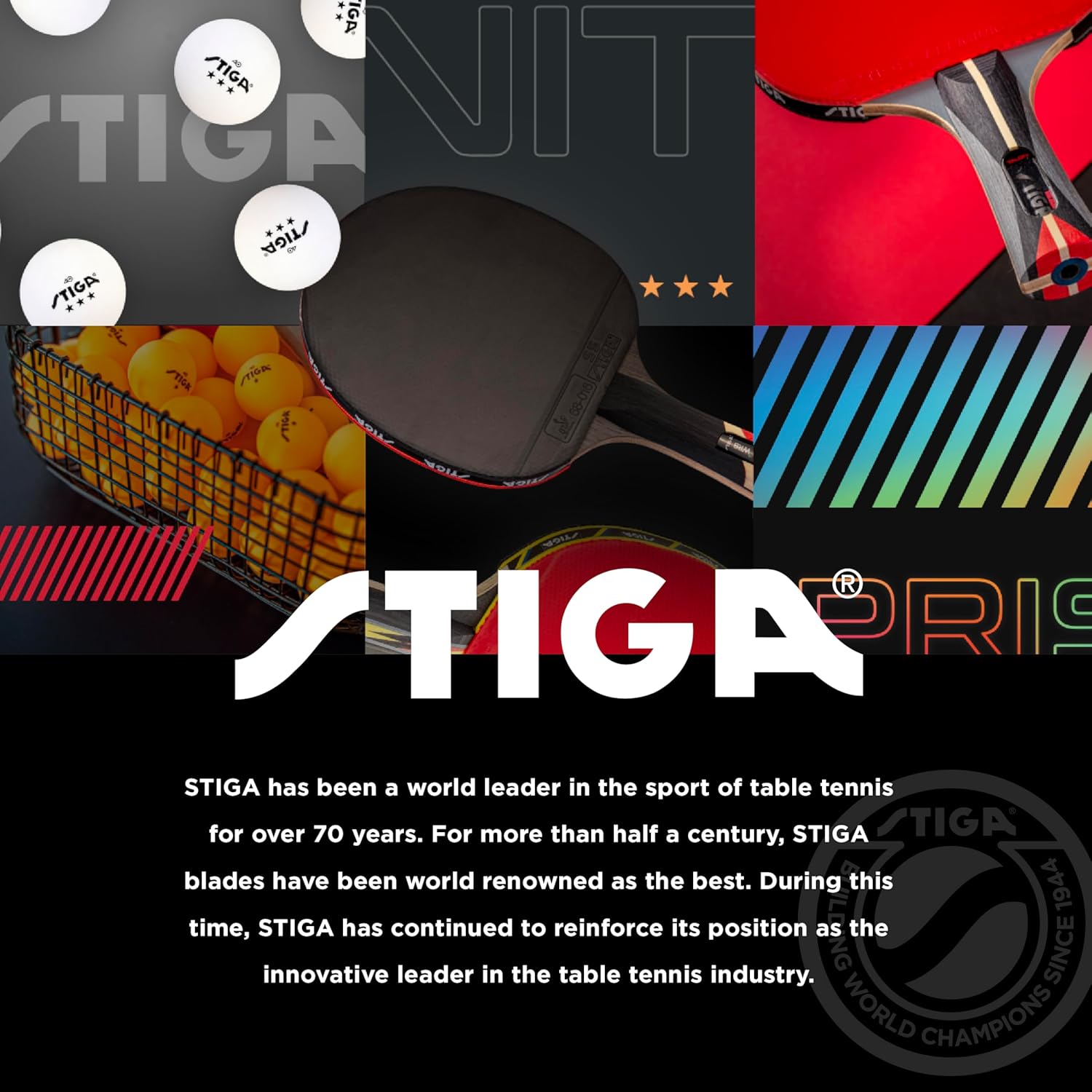 STIGA Carbon+ Ping Pong Paddle - Gallery 8