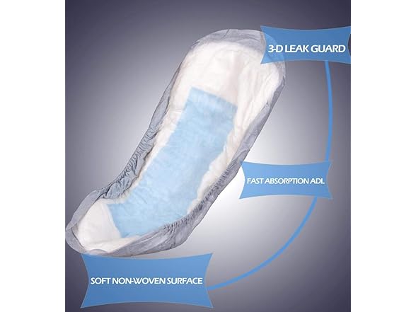 Medokare 48 Pack Mens Incontinence Pads