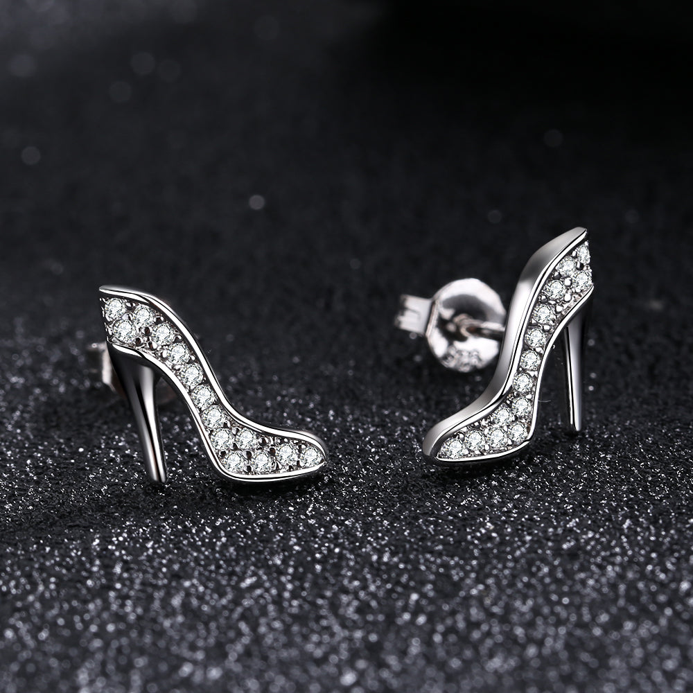 Minimalist Stiletto Stud Earrings - Gallery 6