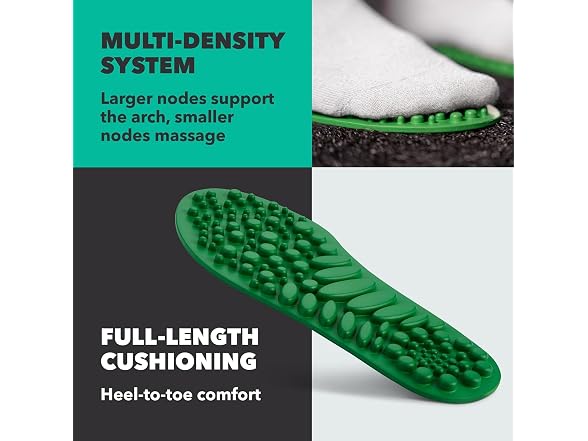 Spenco Recovery Insoles Mens 8-9.5/Womens 9-10.5