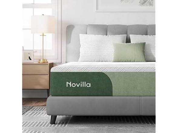 Novilla Cooling Memory Foam Full Mattress