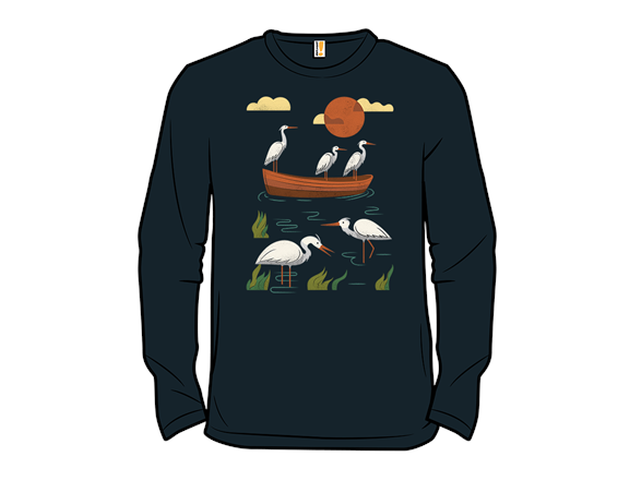 Herons in the Lagoon