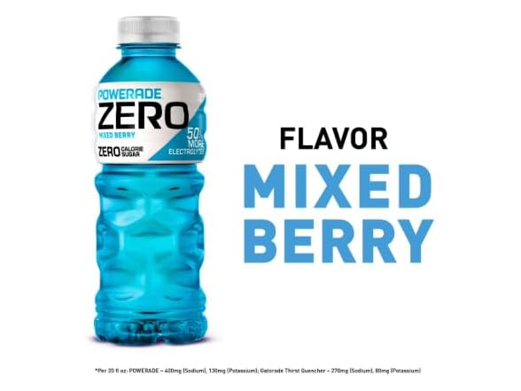 POWERADE ZERO Mixed Berry 24 Pack