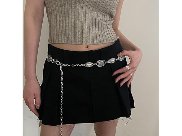 CanB Metal Waist Chain Punk Belly Chain