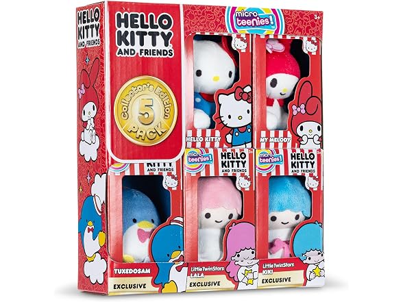 Micro Teenies Micro Teenies Hello Kitty 5-Pack
