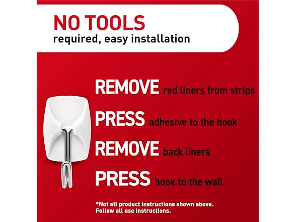 Command Small Wire Hooks, 16 Hooks