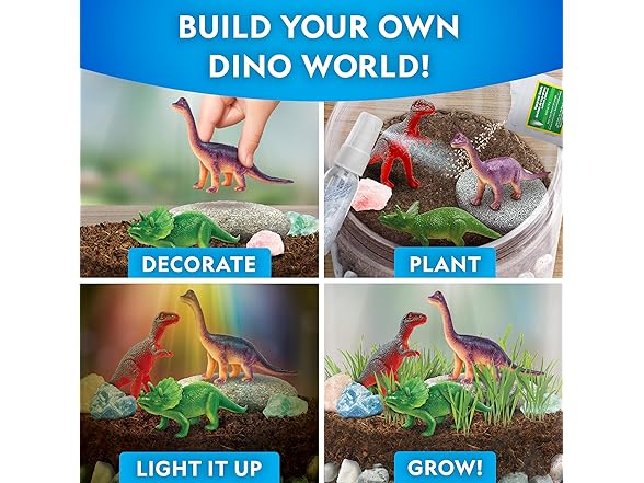 Blue Marble National Geographic Dinosaur Terrarium