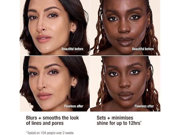 Charlotte Tilbury Airbrush Flawless Finish Powder, #2 Medium, 0.28 oz