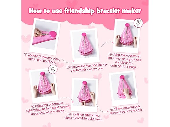 P&C W1135 Friendship Bracelet Kit