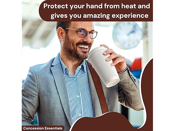 16oz Double Wall Paper Coffe Cups