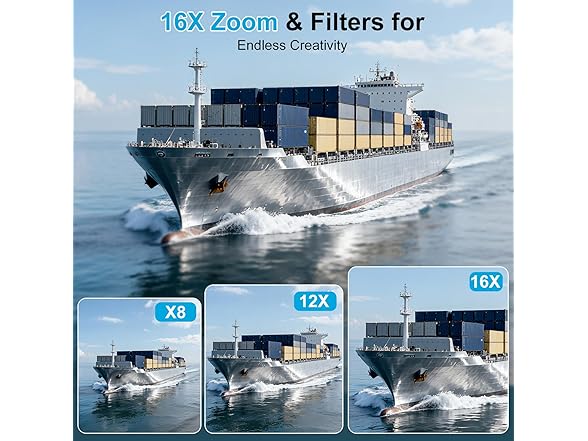 Ploomen 4K Digital Camera for Photography