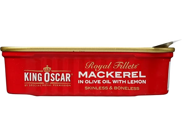 King Oscar Mackerel Lemon 4.05oz