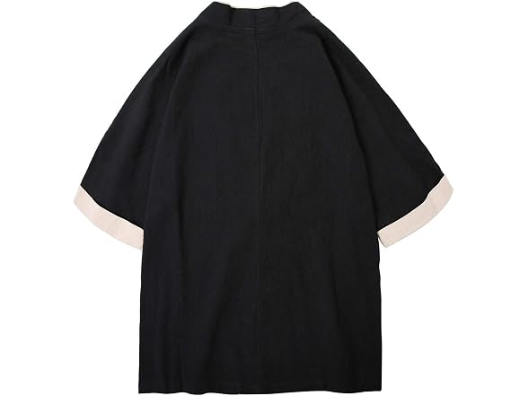 Haorun Men (3XL) Japanese Short-Sleeved Kimono Top