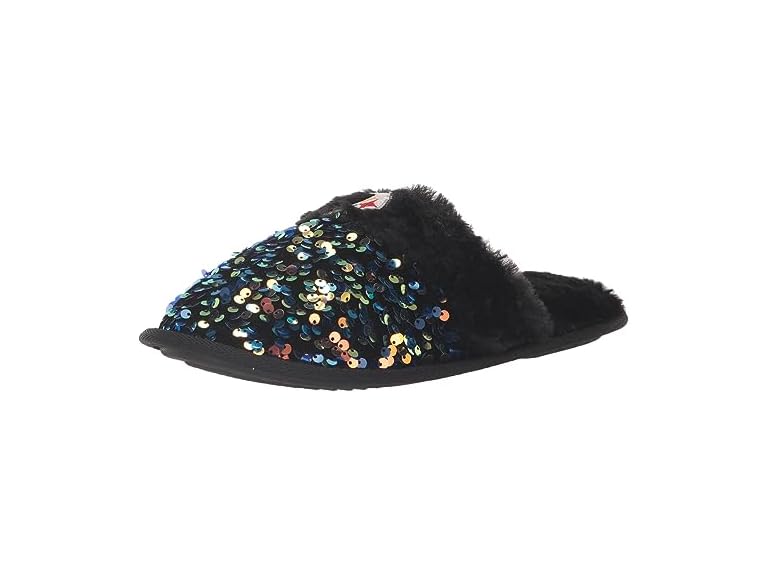 STEELERS Ladies Sequin Slippers (9-10)