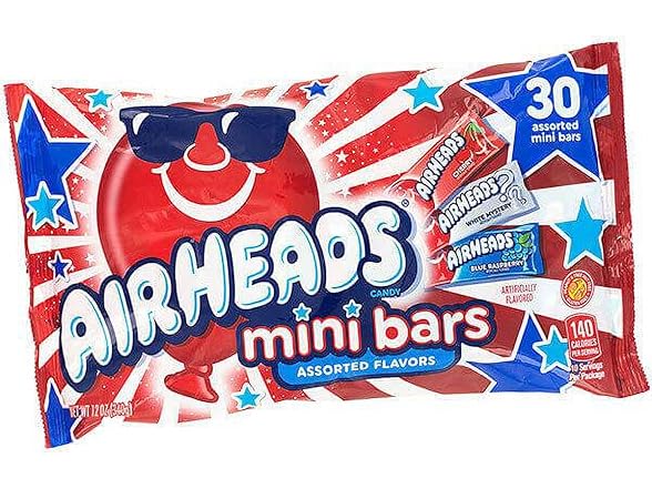 30CT Airheads Mini Bars, Assorted Flavours