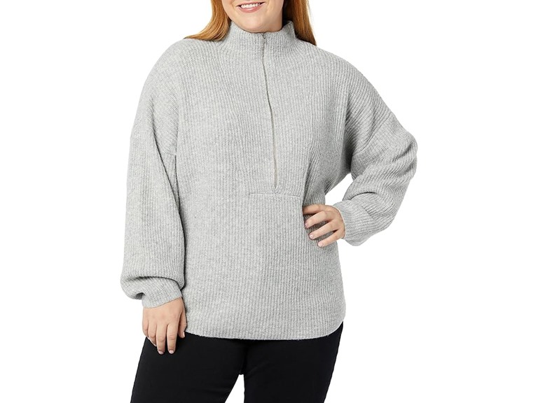 Amazon Essentials Women Mid Gauge Stretch Sweater - Gallery 9