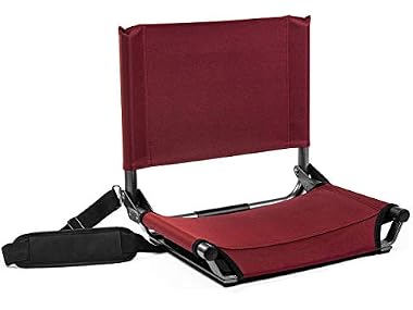 $24.99, Was $55.99, 55% Off! Cascade Mountain Tech Stadium Seat - Maroon dealfomo