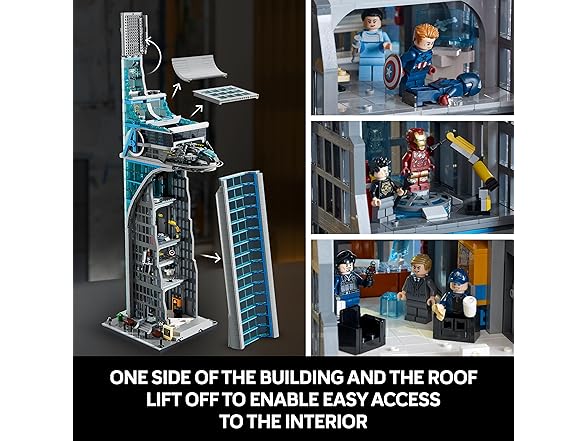 LEGO Marvel Avengers Tower Building Kit
