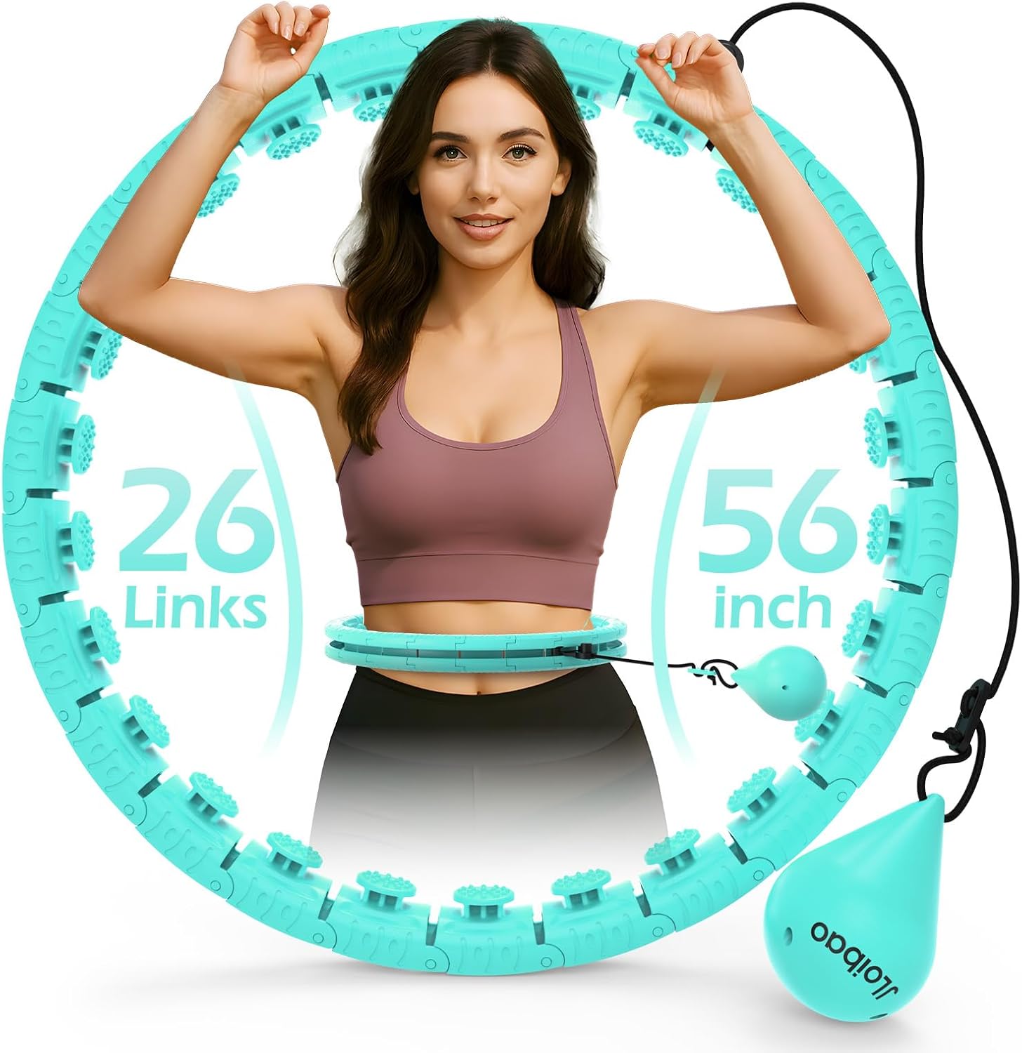 JLoibao Weighted Hula Circle | 56 Inch - Gallery 11