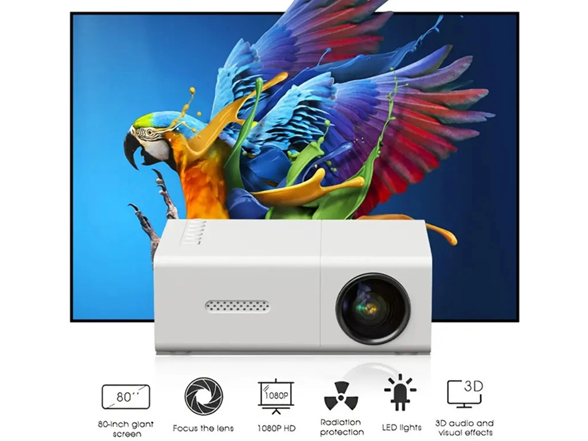 Mini 1080P HD Multimedia Projector