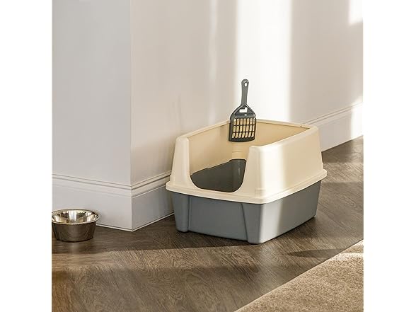 Amazon Basics Large Cat Litter Box