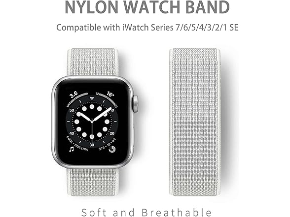 Nylon Band Compatible with Apple Watch