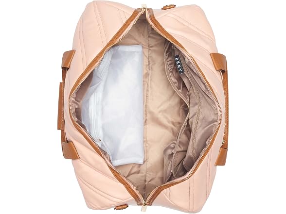 DKNY Unisex Luggage travel,Peach Bloom,19"