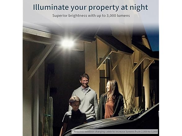 Arlo FB1001-100NAR Arlo Pro 3 Floodlight Camera W