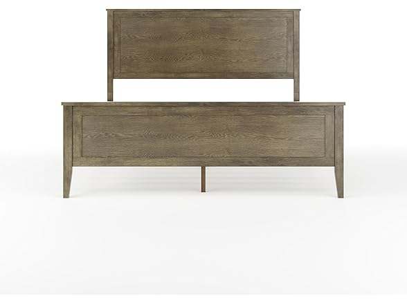Martha Stewart Corbin Wood Platform Bed