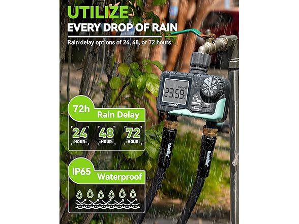 RAINPOINT 2 zone sprinkler timer