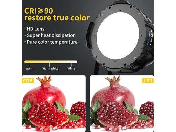 BETOPPER 200W COB Stage Lights,
